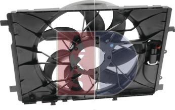 AKS Dasis 128174N - Ventilator, hladjenje motora www.molydon.hr