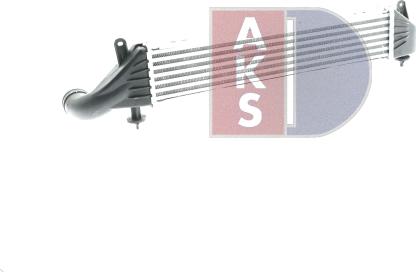 AKS Dasis 127040N - Intercooler, hladnjak www.molydon.hr