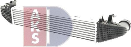 AKS Dasis 127017N - Intercooler, hladnjak www.molydon.hr