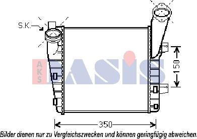 AKS Dasis 177003N - Intercooler, hladnjak www.molydon.hr