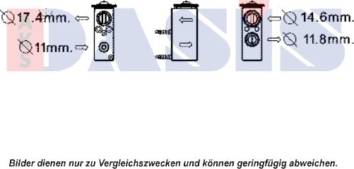 AKS Dasis 840184N - Ekspanzioni ventil, klima-Uređaj www.molydon.hr