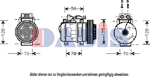 AKS Dasis 850729N - Kompresor, klima-Uređaj www.molydon.hr