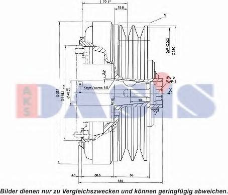 AKS Dasis 851152N - (Elektro)magnetna spojnica, kompresor klima-Uređaja www.molydon.hr