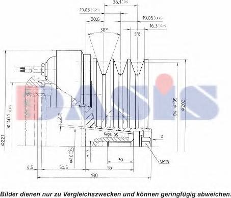 AKS Dasis 851139N - (Elektro)magnetna spojnica, kompresor klima-Uređaja www.molydon.hr