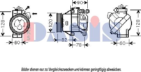 AKS Dasis 851891N - Kompresor, klima-Uređaj www.molydon.hr