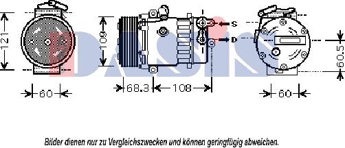AKS Dasis 851861N - Kompresor, klima-Uređaj www.molydon.hr