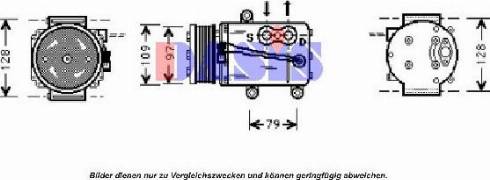 AKS Dasis 853140N - Kompresor, klima-Uređaj www.molydon.hr