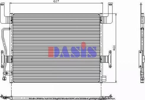 AKS Dasis 392020N - Kondenzator, klima-Uređaj www.molydon.hr