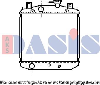 AKS Dasis 360150N - Hladnjak, hladjenje motora www.molydon.hr