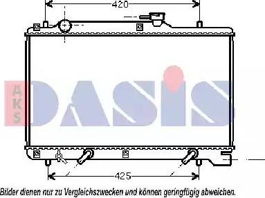 AKS Dasis 320015N - Hladnjak, hladjenje motora www.molydon.hr