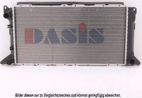 AKS Dasis 250260N - Hladnjak, hladjenje motora www.molydon.hr