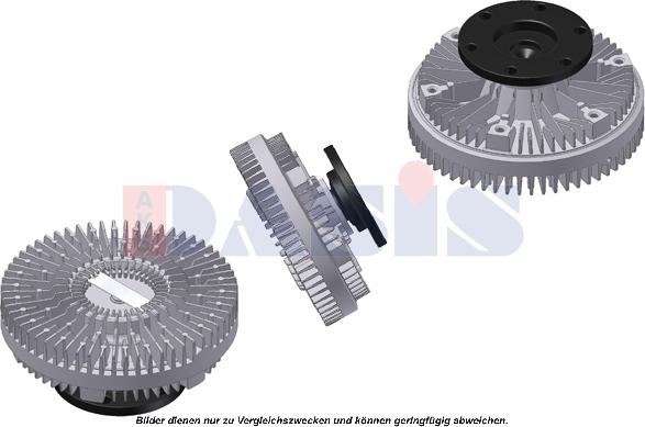 AKS Dasis 258006N - kvačilo, ventilator hladnjaka www.molydon.hr