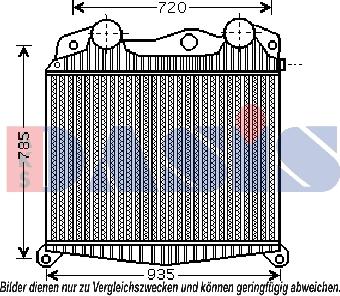 AKS Dasis 267330N - Intercooler, hladnjak www.molydon.hr