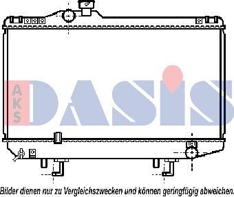 AKS Dasis 210053N - Hladnjak, hladjenje motora www.molydon.hr