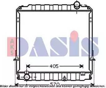 AKS Dasis 210155N - Hladnjak, hladjenje motora www.molydon.hr