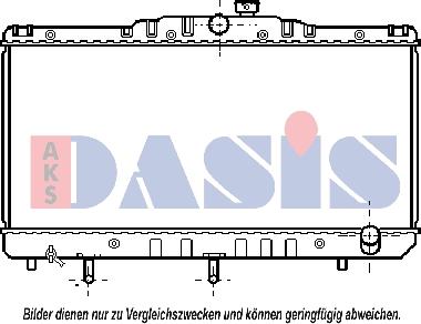 AKS Dasis 210210N - Hladnjak, hladjenje motora www.molydon.hr