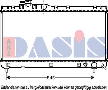 AKS Dasis 211690N - Hladnjak, hladjenje motora www.molydon.hr