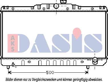 AKS Dasis 211030N - Hladnjak, hladjenje motora www.molydon.hr