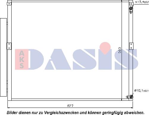 AKS Dasis 212049N - Kondenzator, klima-Uređaj www.molydon.hr