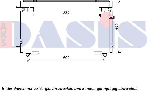 AKS Dasis 212086N - Kondenzator, klima-Uređaj www.molydon.hr