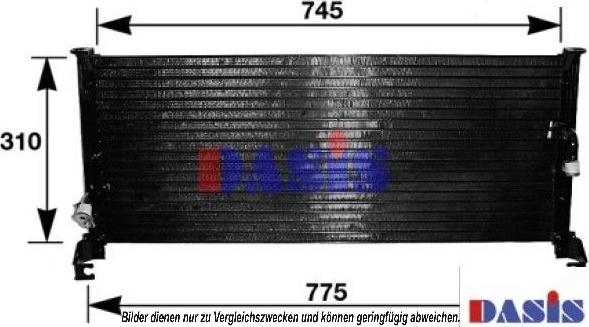 AKS Dasis 212140N - Kondenzator, klima-Uređaj www.molydon.hr