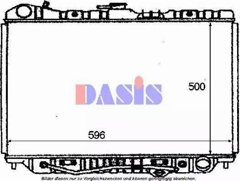 AKS Dasis 230000N - Hladnjak, hladjenje motora www.molydon.hr