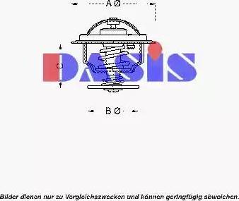 AKS Dasis 750915N - Termostat, rashladna tekućinu www.molydon.hr