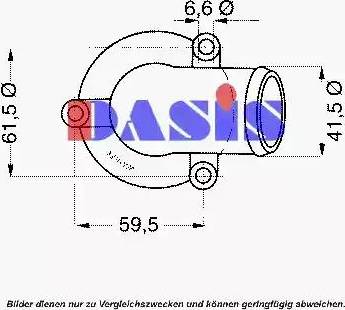 AKS Dasis 751948N - Termostat, rashladna tekućinu www.molydon.hr