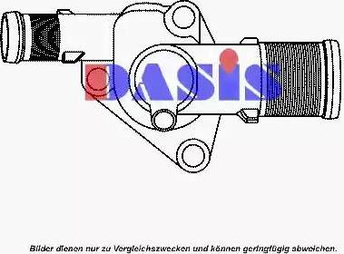 AKS Dasis 751824N - Termostat, rashladna tekućinu www.molydon.hr