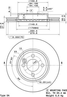 Pagid 54579PRO - Kočioni disk www.molydon.hr