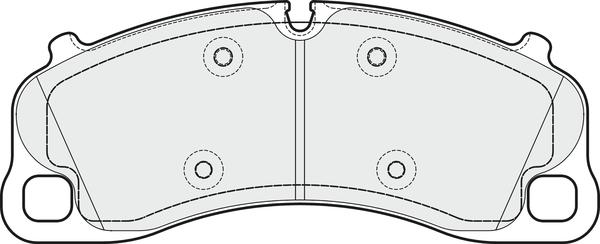 Porsche 99135194704 - Komplet Pločica, disk-kočnica www.molydon.hr