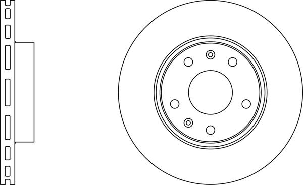 FORD D1412 - Kočioni disk www.molydon.hr