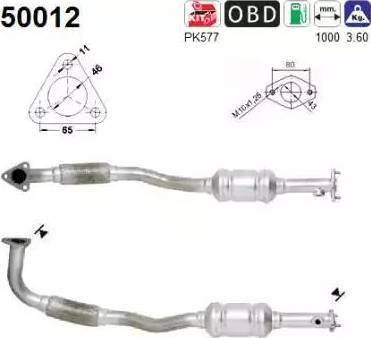 AS-PL 50012 - Katalizator www.molydon.hr