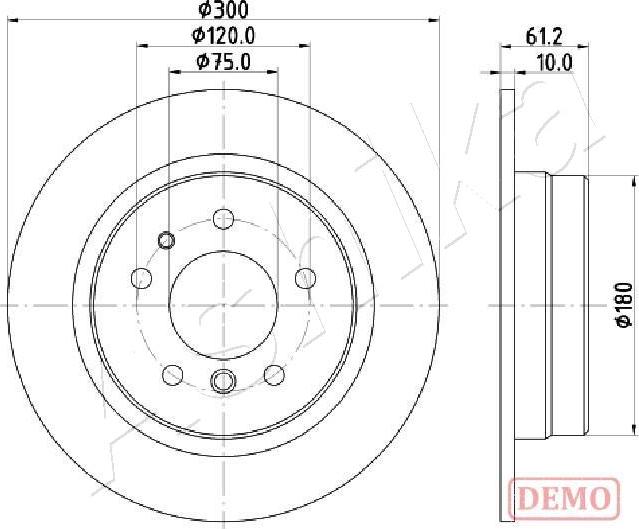 BOSCH 0 986 AB6 538 - Kočioni disk www.molydon.hr