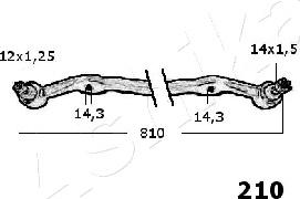 Ashika 27-02-210 - Poprecna spona www.molydon.hr