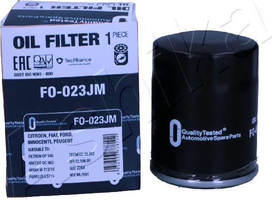 Ashika FO-023JM - Filter za ulje www.molydon.hr
