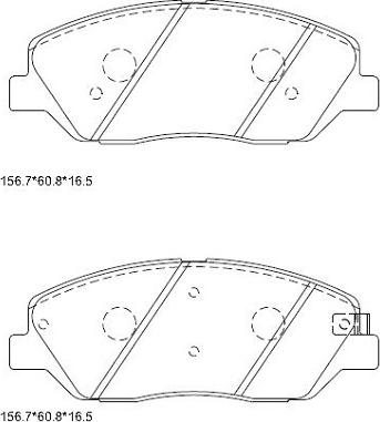 BOSCH F 03B 150 601 - Komplet Pločica, disk-kočnica www.molydon.hr