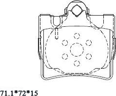 Valeo 670446 - Komplet Pločica, disk-kočnica www.molydon.hr