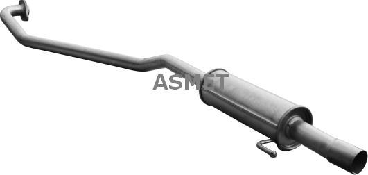 Asmet 20.043 - Srednji Ispušni lonac www.molydon.hr