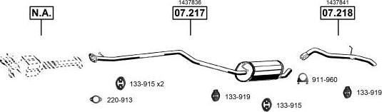 Asmet FO075810 - Ispušni sistem www.molydon.hr