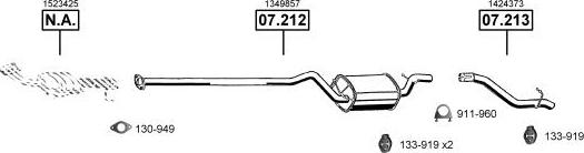 Asmet FO072985 - Ispušni sistem www.molydon.hr