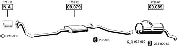 Asmet PE080700 - Ispušni sistem www.molydon.hr