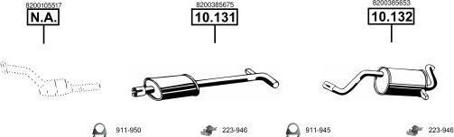 Asmet RE100550 - Ispušni sistem www.molydon.hr