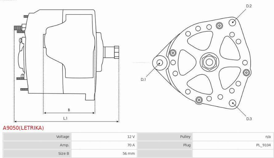 AS-PL A9050(LETRIKA) - Alternator www.molydon.hr