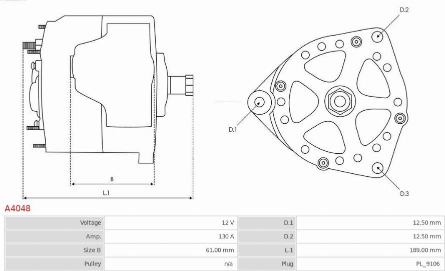 AS-PL A4048 - Alternator www.molydon.hr