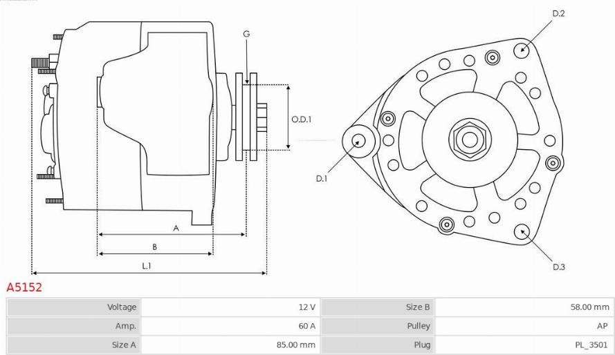 AS-PL A5152 - Alternator www.molydon.hr