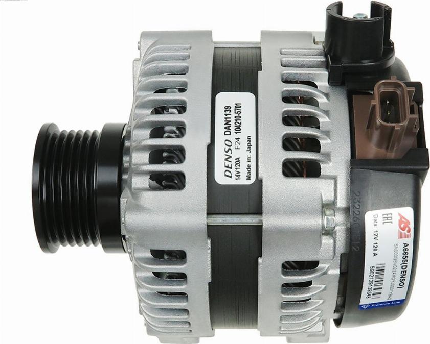 AS-PL A6655(DENSO) - Alternator www.molydon.hr