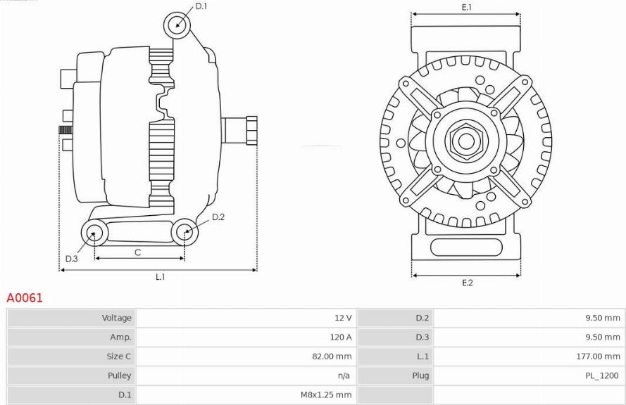 AS-PL A0061 - Alternator www.molydon.hr