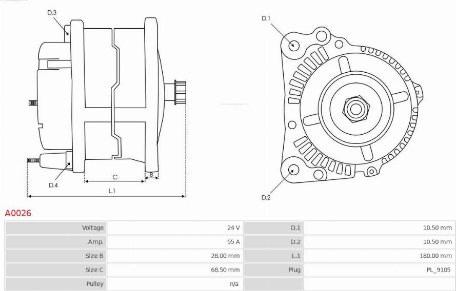 AS-PL A0026 - Alternator www.molydon.hr