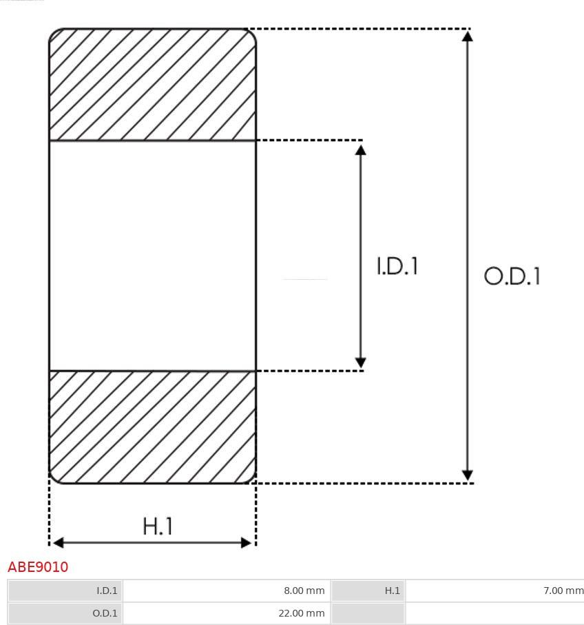 AS-PL ABE9010 - Ležaj www.molydon.hr